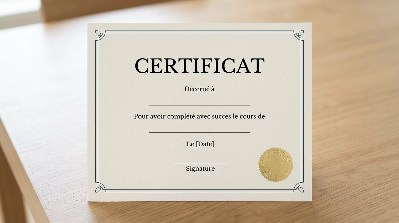 Pourquoi une certification change concrètement ta valeur sur le marché de l'emploi